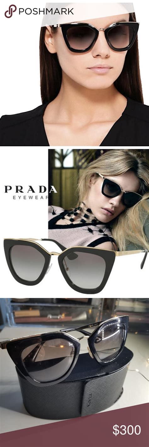 pr53ss prada sunglasses|Prada PR53SS CATWALK Cateye Sunglasses For Women.